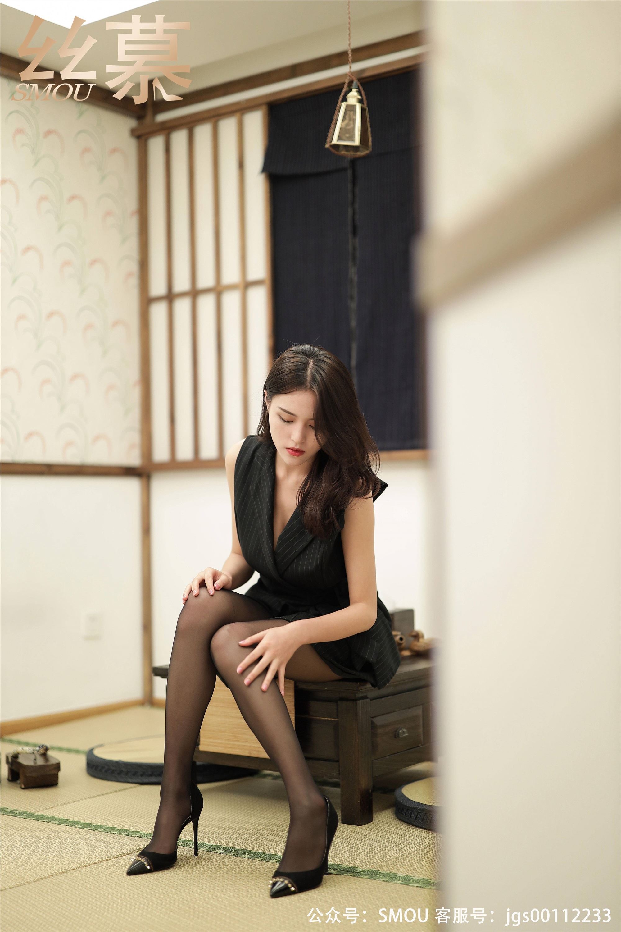 丝慕写真 SM447 天天一元 模特：泡芙《御姐丝欲》